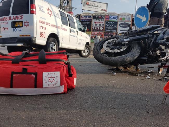 В результате аварий в Нетании и Тверии тяжело травмированы двое мотоциклистов