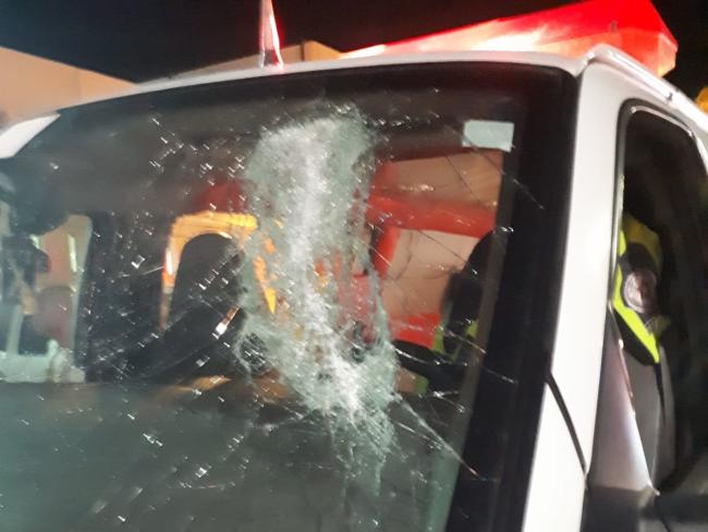 Две машины «Маген Давид Адом» подверглись нападению в Акко