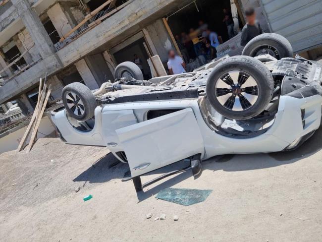 «Разборка» на стройке в Бейт-Шемеше: разбивали и переворачивали машины
