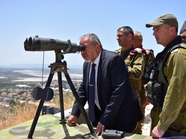 Министр обороны Либерман посетил Северный военный округ