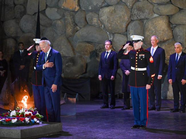 Президент США посетил мемориальный комплекс «Яд ва-Шем»