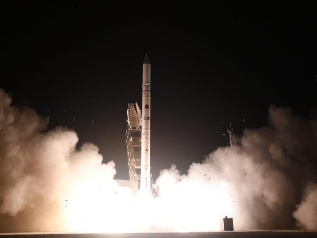 Видео: запуск спутника-шпиона «Офек-16»