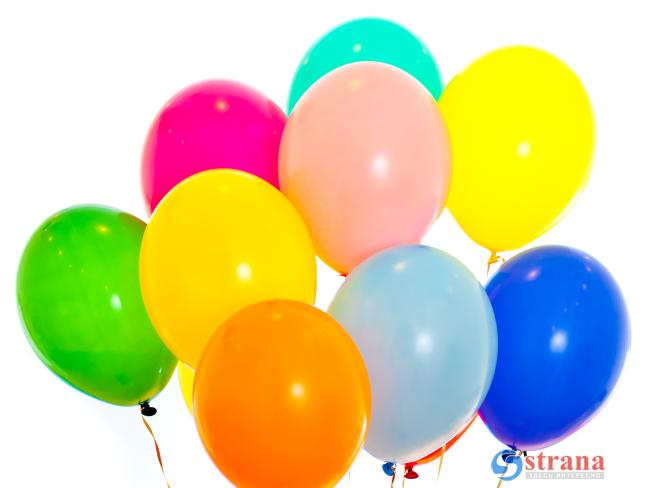Муниципалитет Ашдода запретил использование воздушных шаров с гелием