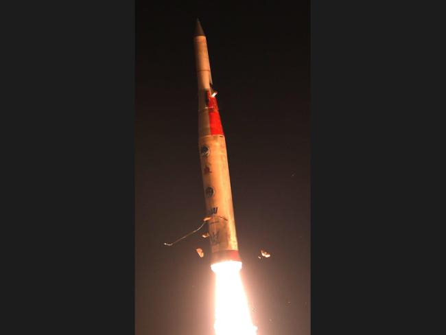 Видео: испытания противоракетного комплекса «Хец-2»