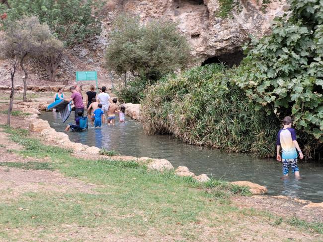 100 тысяч человек посетили в субботу национальные парки по всему Израилю