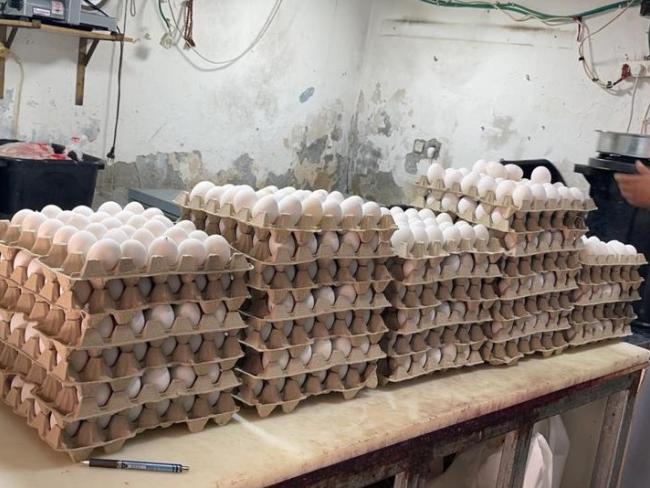 В Акко у продавцов изъяли тысячи контрабандных яиц