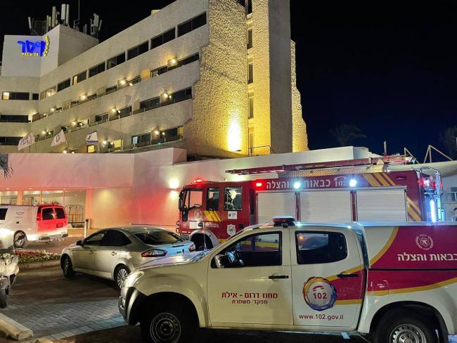 В гостинице в Эйлате прогремел взрыв