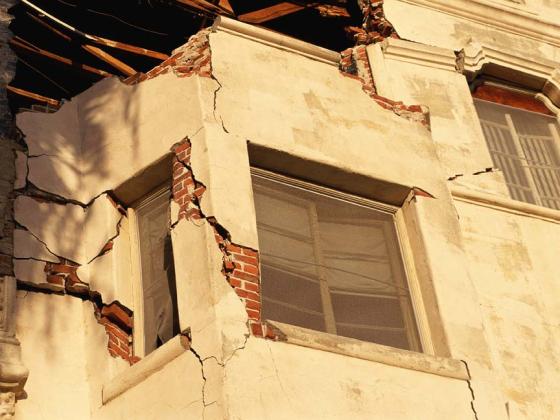 Землетрясение в Бейт-Шеане нанесло ущерб жилому зданию