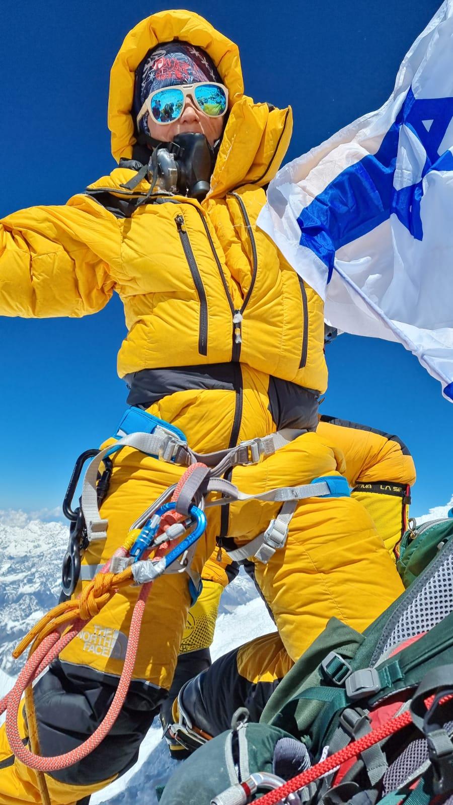 Даниэль Вольфсон, первая израильская альпинистка, покорившая Эверест