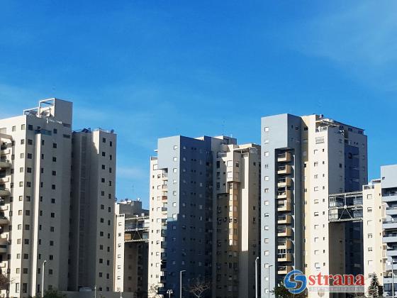 Изменение цен на квартиры в 36 городах Израиля. Индекс Yad2