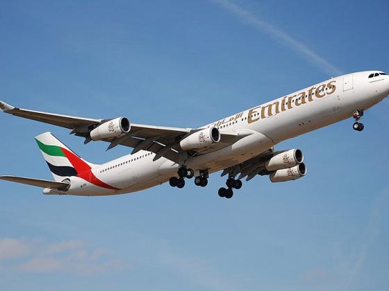 Emirates начнет полеты в Израиль в феврале