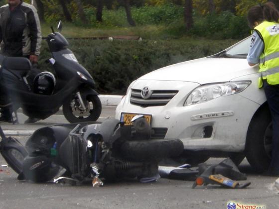 Мотоциклист разбился насмерть возле Альфей-Менаше