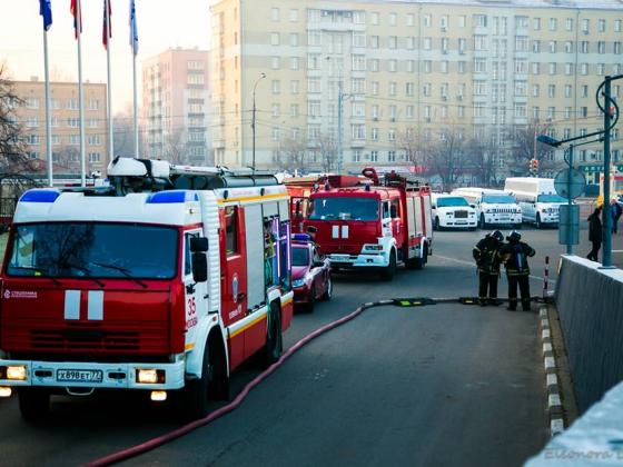 В Москве загорелся торговый центр «Персей для детей», есть пострадавшие