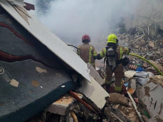 В Хайфе ракетой поврежден семиэтажный дом, есть раненые