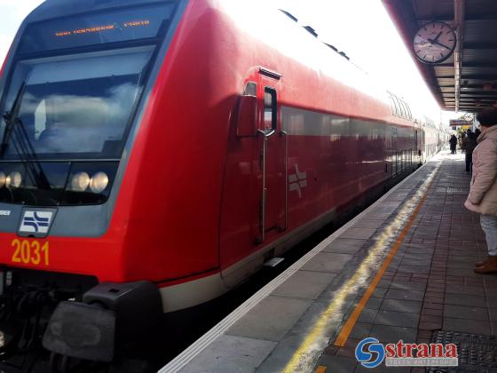 Изменены маршруты движения поездов в связи с закрытием станции в Герцлии