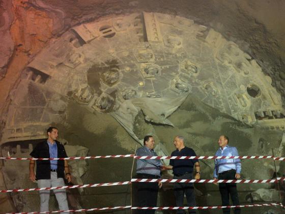 Прорыт последний тоннель на железнодорожном соединении Иерусалим-Тель-Авив