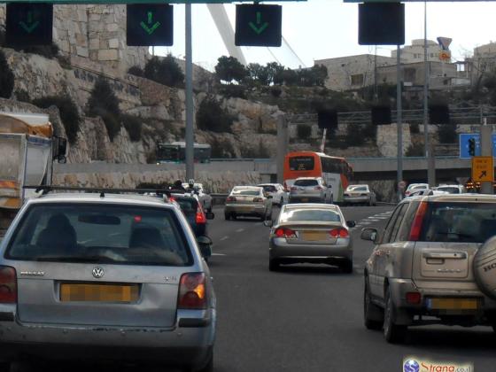 Пробки на въезде в Иерусалим: проблема «на три года»