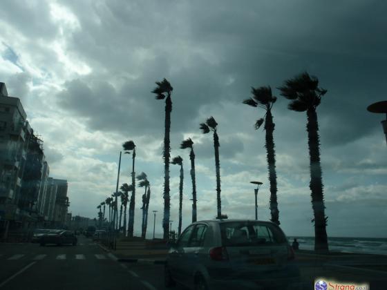 Хамсин в Израиле сменится штормом и холодом