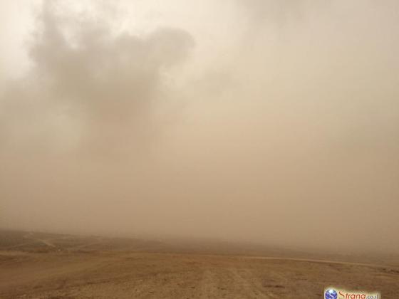 В Израиле продолжается пыльная буря, сотни пострадавших