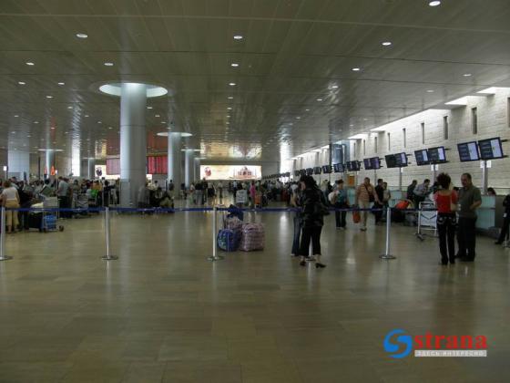 Аэропорт имени Бен-Гуриона примет за сутки сто тысяч пассажиров