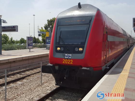 Приостановлено движение поездов в районе Хайфы