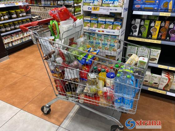 В Израиле взлетели цены на продукты питания