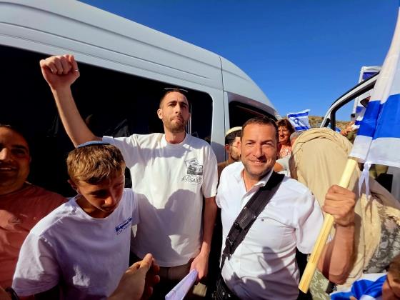 Авинатан Ор в Самарии: «Никто не сможет нас победить, пока мы вместе»