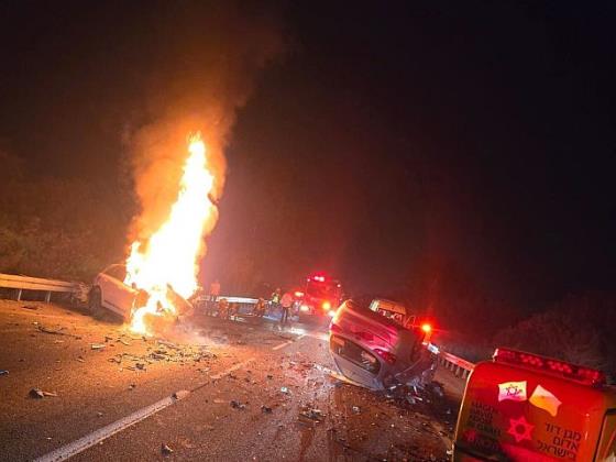 Двое погибших в лобовом столкновении на шоссе №42 возле Ашдода