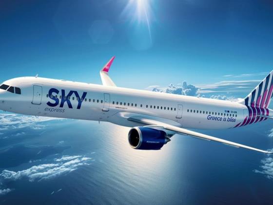 Авиакомпания SKY Express запустила акцию - скидки 50% на рейсы в Грецию