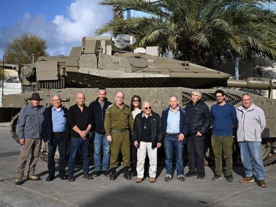 Генерал отметил свое 102-летие на заводе, где  стоял у истоков создания танка «Меркава»