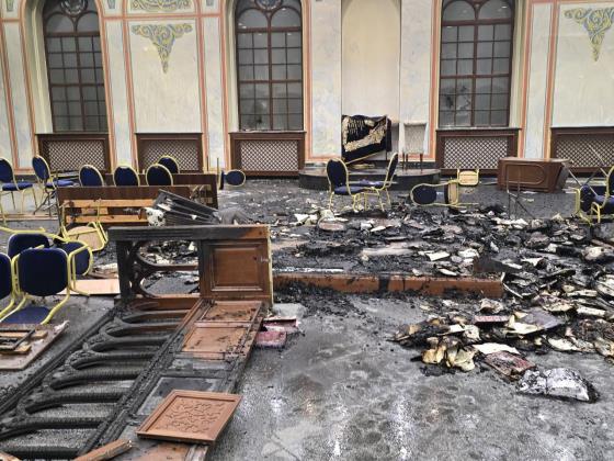 В Черновцах подожгли синагогу