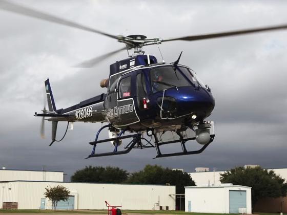 Израильская полиция получила шесть новых вертолетов (ВИДЕО)