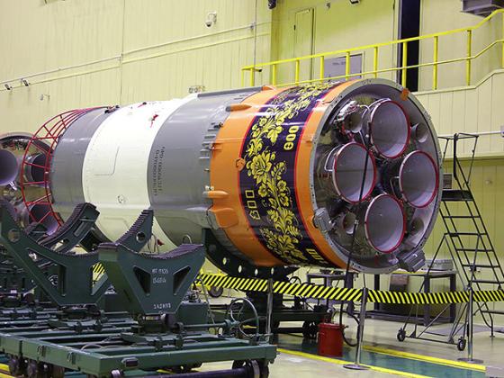 Россия запустит в космос ракету, раскрашенную под хохлому