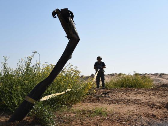 К югу от Ашкелона найдена ракета, выпущенная накануне из Газы