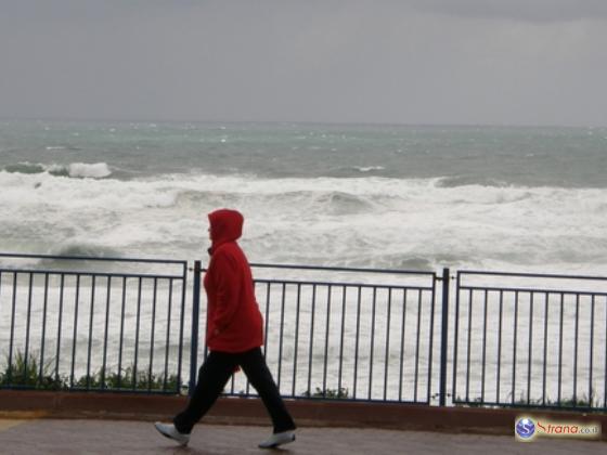 Прогноз погоды на 19 марта: холодно, дожди, шторм на побережье Средиземного моря, снегопад на Хермоне