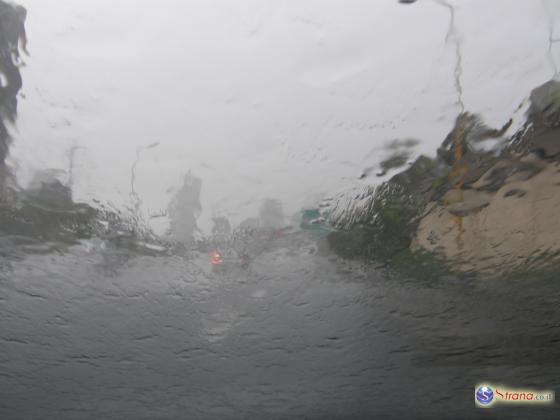 Шторм в Израиле: шоссе Аялон затоплено, отменены занятия в школах