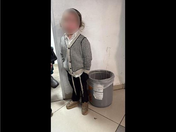 В районе Каландии найден трехлетний ребенок-ортодокс без родителей