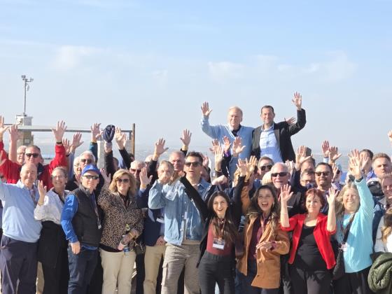 Крупнейшая делегация пасторов из США посетила Самарию в рамках визита солидарности