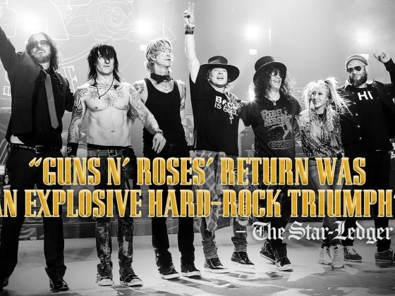 Легендарная рок-группа Guns N’ Roses вновь выступит в Израиле летом 2017 года