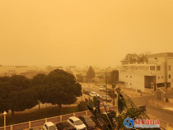 Минздрав: 3-4 апреля в Израиле высокая загрязненность воздуха