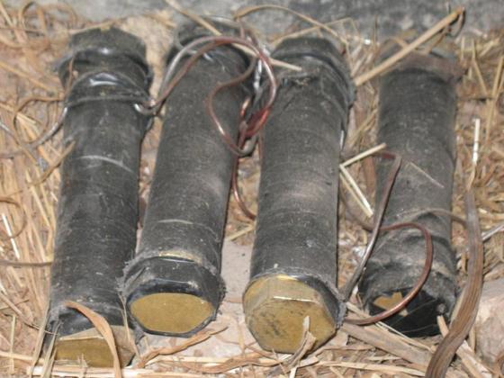 Возле базы МАГАВ в округе Биньямин обнаружены три взрывных устройства