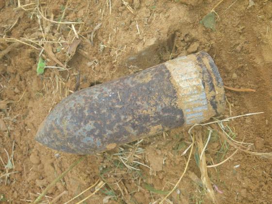 Около детского сада в Ашдоде был обнаружен артиллерийский снаряд
