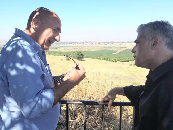 Яир Лапид на сирийской границе: суверенитет Израиля на Голанских высотах должен быть признан во всем мире
