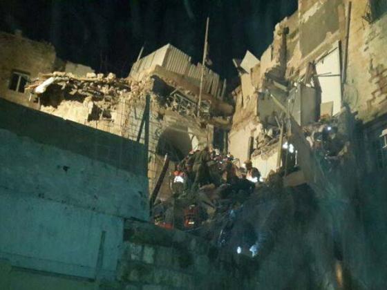 Взрыв в жилом доме в порту Акко, есть жертвы (ВИДЕО)