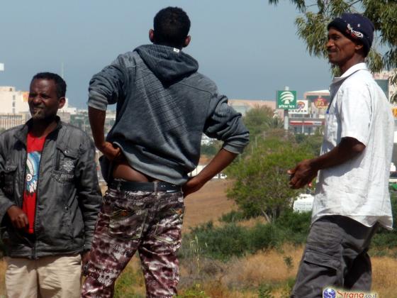 Тель-Авивские подростки пытались казнить африканца