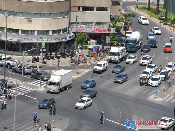 В Тель-Авиве начата установка систем измерения шума автомобильных клаксонов, которая будет выписывать штрафы