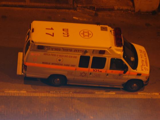 Рядом с Бейт-Элем обстрелян автомобиль скорой помощи