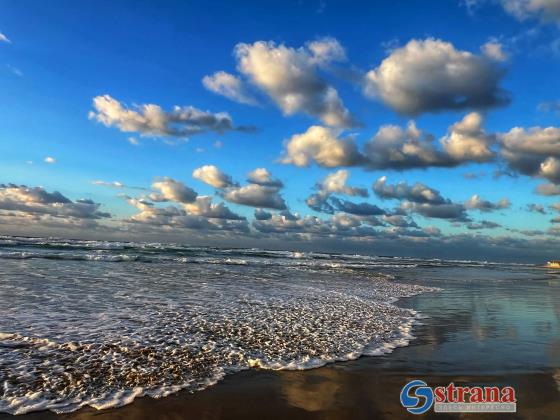 Прогноз погоды в Израиле на 8 января: по-летнему тепло, ночью возобновятся дожди