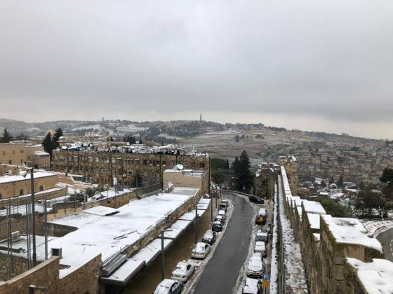 Израиль ожидает холодная неделя, возможен снег