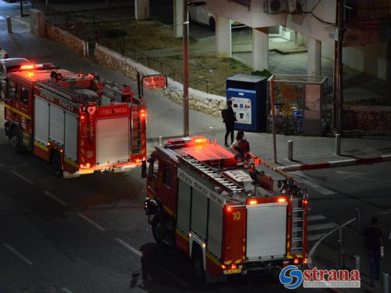 Пожар в жилом здании в Ашкелоне: пятеро пострадавших